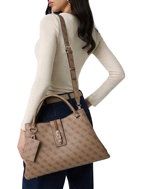 YVONNE LOGO Sac &agrave; main avec bandouli&egrave;re LOGO DE LAIT - Sacs pour Femme