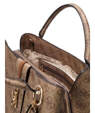 GUESS YVONNE LOGO Sac &agrave; main avec bandouli&egrave;re LOGO DE LAIT - Sacs pour Femme - 5