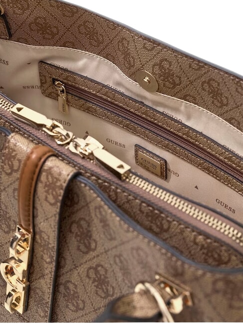 YVONNE LOGO Sac &agrave; main avec bandouli&egrave;re LOGO DE LAIT - Sacs pour Femme