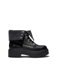 TIMBERLAND STONE STREET bottines en cuir noir pleine fleur - Chaussures Femme - 6