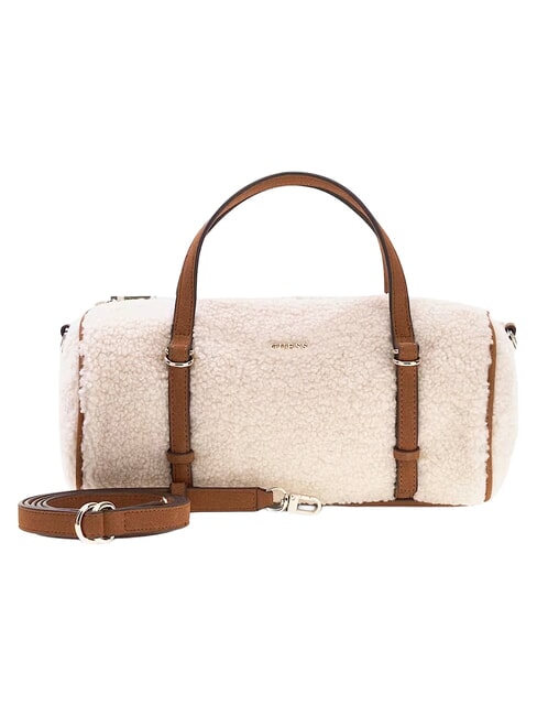 TAYLOR Sac &agrave; main avec bandouli&egrave;re blanc cass&eacute;/cognac - Sacs pour Femme