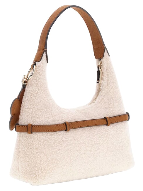 TAYLOR Sac &agrave; main blanc cass&eacute;/cognac - Sacs pour Femme