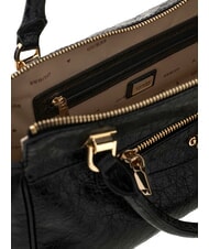GUESS ANTONIA Sac &agrave; main avec bandouli&egrave;re NOIR - Sacs pour Femme - 6