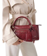 GUESS ANTONIA Sac &agrave; main avec bandouli&egrave;re ROUGE - Sacs pour Femme - 2