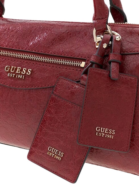 ANTONIA Sac &agrave; main avec bandouli&egrave;re ROUGE - Sacs pour Femme