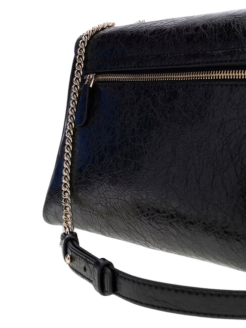 ANTONIA Sac bandouli&egrave;re &agrave; double poign&eacute;e NOIR - Sacs pour Femme