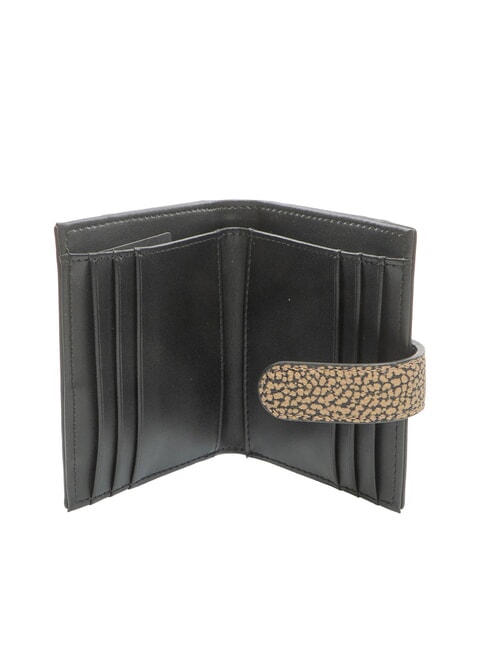 BRUNCH Portefeuille compact op naturel / noir - Portefeuilles Femme