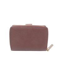 BORBONESE BIRDIE Portefeuille en cuir moyen merlot/naturel op - Portefeuilles Femme - 3