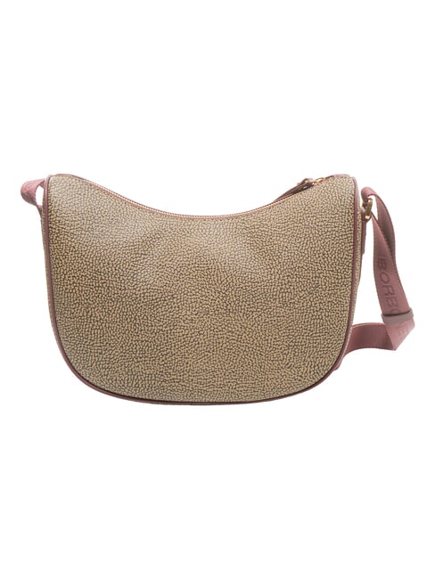 BRUNCH Sac &agrave; bandouli&egrave;re Luna Bag naturel op/merlot - Sacs pour Femme