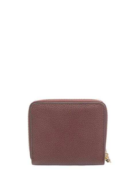 BIRDIE Portefeuille en cuir moyen merlot/naturel op - Portefeuilles Femme