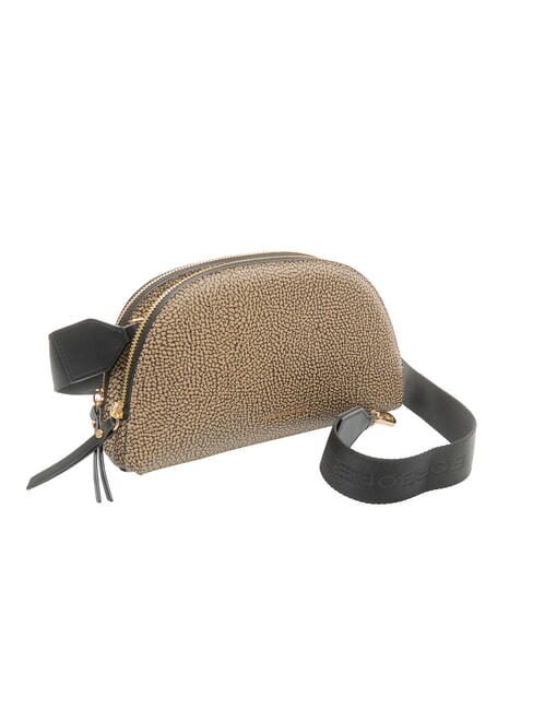 OUTLINE Sac bandouli&egrave;re ajustable op naturel / noir - Sacs pour Femme