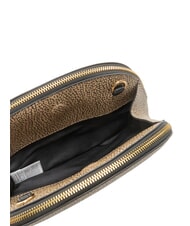 BORBONESE OUTLINE Sac bandouli&egrave;re ajustable op naturel / noir - Sacs pour Femme - 5