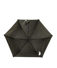 BORBONESE LOGO Mini parapluie manuel op noir / naturel - Parapluies - 3