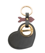 BORBONESE LOGO Porte-cl&eacute;s c&oelig;ur op&eacute;ration naturelle/multicolore - Porte-cl&eacute;s - 3