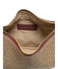 BORBONESE BRUNCH Sac &agrave; bandouli&egrave;re naturel op/merlot - Sacs pour Femme - 5