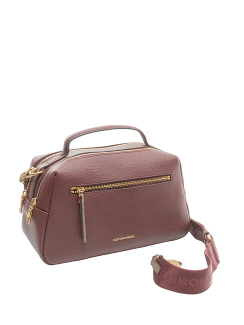 TRUNK BAGS Sac &agrave; main avec bandouli&egrave;re merlot/naturel op - Sacs pour Femme