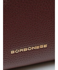 BORBONESE TRUNK BAGS Sac &agrave; main avec bandouli&egrave;re merlot/naturel op - Sacs pour Femme - 3