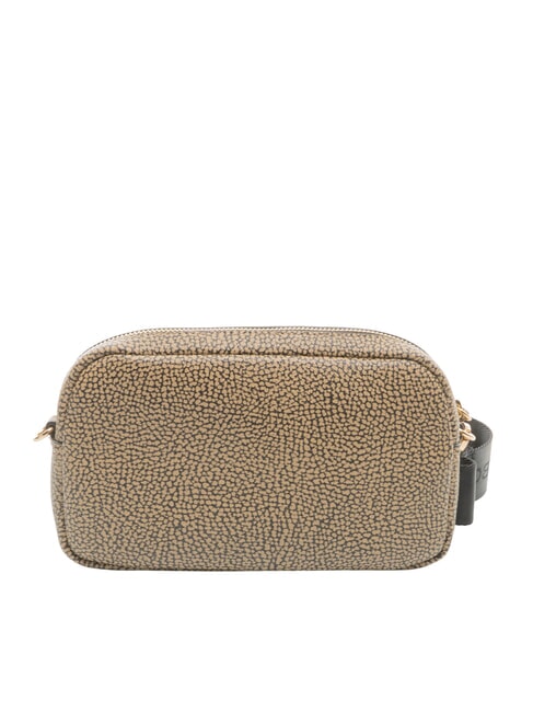 NODI Mini sac bandouli&egrave;re op naturel / noir - Sacs pour Femme