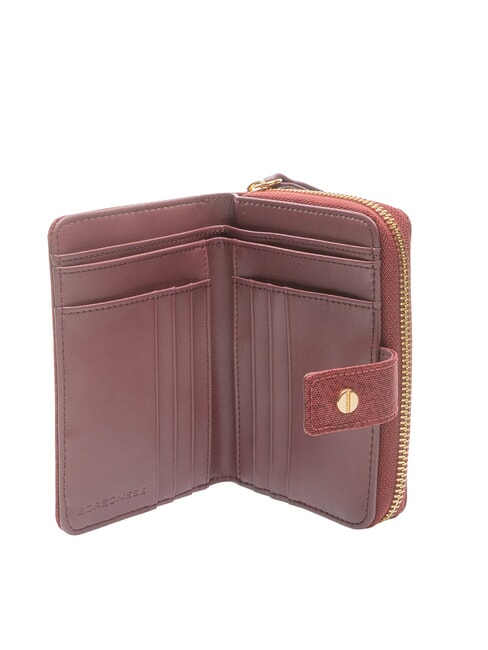 FLEXOS SOFT Portefeuille moyen merlot - Portefeuilles Femme