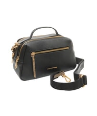 BORBONESE TRUNK BAGS Sac &agrave; main avec bandouli&egrave;re op noir / naturel - Sacs pour Femme - 2