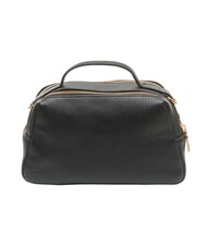 BORBONESE TRUNK BAGS Sac &agrave; main avec bandouli&egrave;re op noir / naturel - Sacs pour Femme - 3