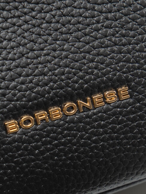 TRUNK BAGS Sac &agrave; main avec bandouli&egrave;re op noir / naturel - Sacs pour Femme