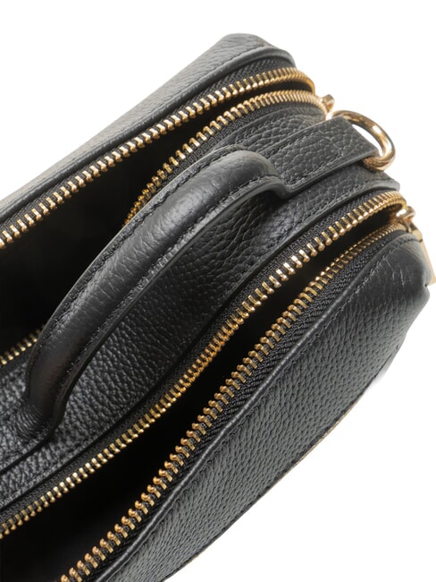 TRUNK BAGS Sac &agrave; main avec bandouli&egrave;re op noir / naturel - Sacs pour Femme
