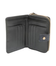 BORBONESE FLEXOS SOFT Portefeuille moyen Noir - Portefeuilles Femme - 2