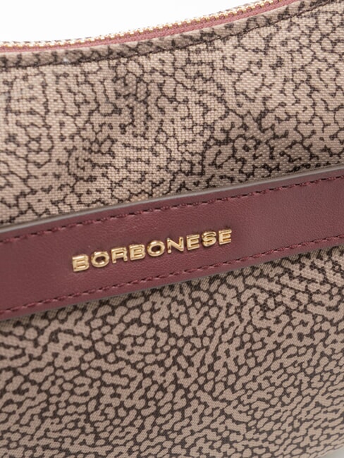 LUNA DOWNTOWN Mini sac bandouli&egrave;re naturel op/merlot - Sacs pour Femme