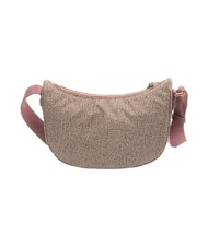 BORBONESE LUNA DOWNTOWN Mini sac bandouli&egrave;re naturel op/merlot - Sacs pour Femme - 4
