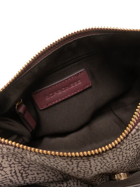 LUNA DOWNTOWN Mini sac bandouli&egrave;re naturel op/merlot - Sacs pour Femme