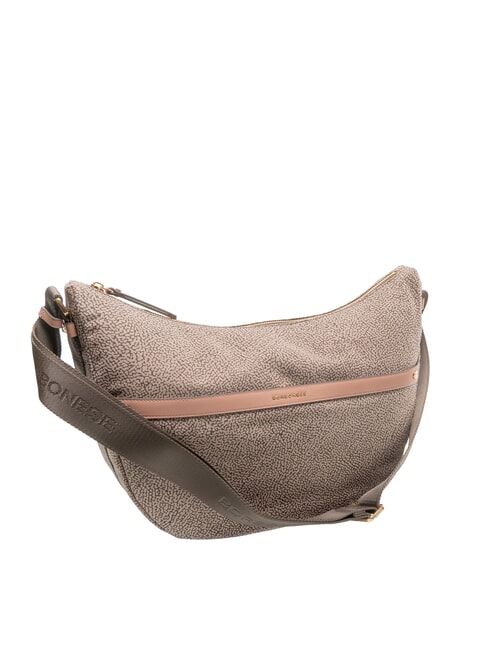 LUNA DOWNTOWN Sac bandouli&egrave;re ajustable op/poudre naturelle - Sacs pour Femme