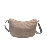 BORBONESE LUNA DOWNTOWN Sac bandouli&egrave;re ajustable op naturel / noir - Sacs pour Femme - 4