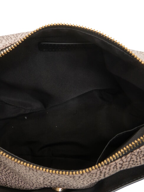 LUNA DOWNTOWN Sac bandouli&egrave;re ajustable op naturel / noir - Sacs pour Femme