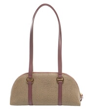 BORBONESE OUTLINE sac bandouli&egrave;re naturel op/merlot - Sacs pour Femme - 4
