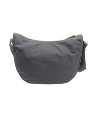 BORBONESE LUNA FLEXOS ZIP Sac bandouli&egrave;re ajustable Noir - Sacs pour Femme - 4