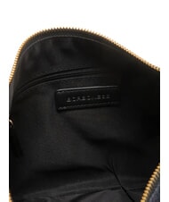 BORBONESE LUNA FLEXOS ZIP Sac bandouli&egrave;re ajustable Noir - Sacs pour Femme - 5