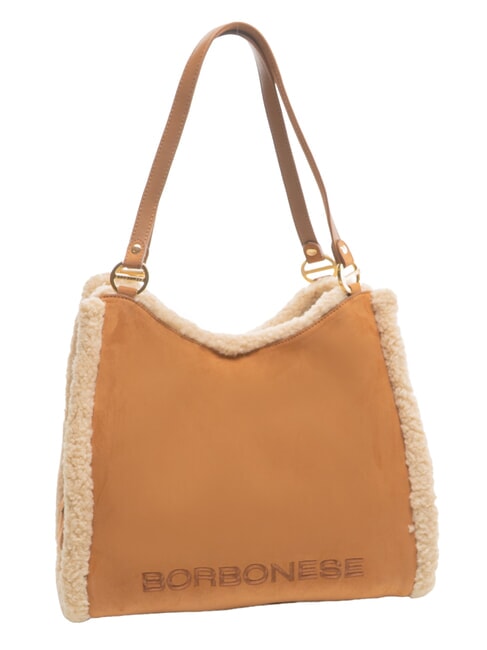 SUEDE LOGO sac &agrave; bandouli&egrave;re cuir - Sacs pour Femme