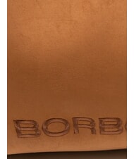 BORBONESE SUEDE LOGO sac &agrave; bandouli&egrave;re cuir - Sacs pour Femme - 3