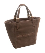 BORBONESE SUEDE LOGO sac &agrave; main - Sacs pour Femme