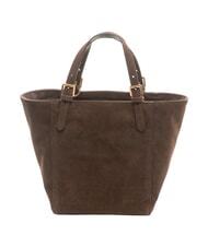 BORBONESE SUEDE LOGO sac &agrave; main t&ecirc;te noire - Sacs pour Femme - 4