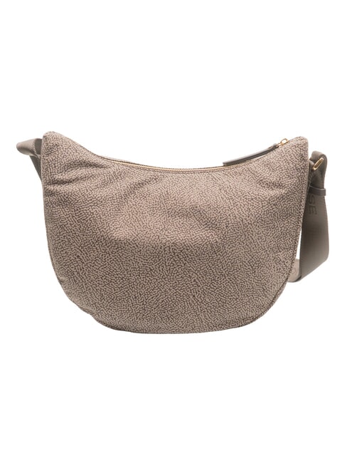 LUNA FLEXOS ZIP Sac bandouli&egrave;re ajustable naturel op/brun fonc&eacute; - Sacs pour Femme