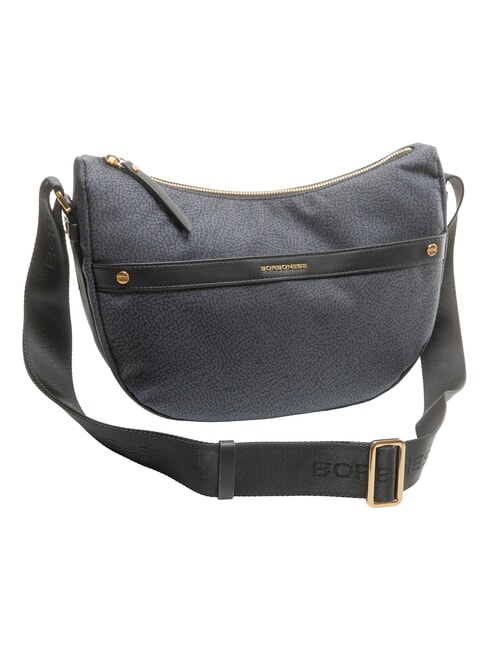 LUNA DOWNTOWN Sac bandouli&egrave;re ajustable Noir - Sacs pour Femme