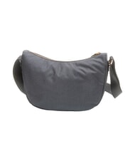BORBONESE LUNA DOWNTOWN Sac bandouli&egrave;re ajustable Noir - Sacs pour Femme - 4