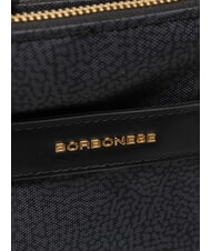 BORBONESE DOWNTOWN sac bandouli&egrave;re Noir - Sacs pour Femme - 3