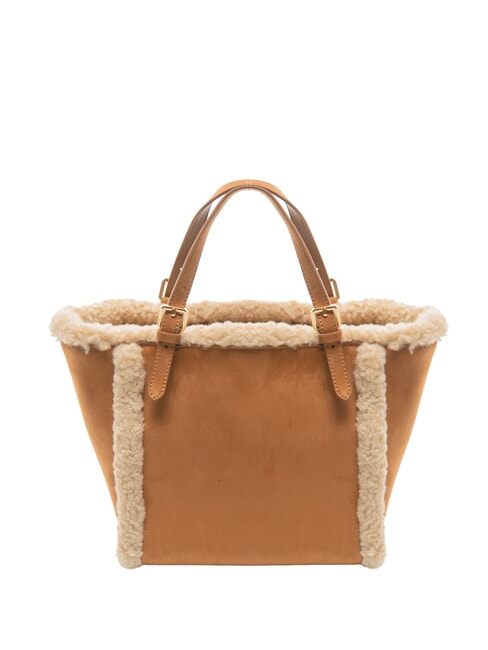 SUEDE LOGO Sac &agrave; main avec bandouli&egrave;re cuir - Sacs pour Femme