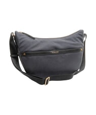 BORBONESE LUNA DOWNTOWN Sac bandouli&egrave;re ajustable Noir - Sacs pour Femme - 2
