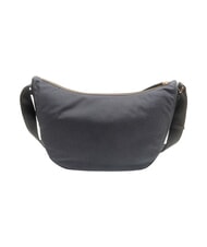BORBONESE LUNA DOWNTOWN Sac bandouli&egrave;re ajustable Noir - Sacs pour Femme - 4
