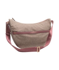 BORBONESE LUNA DOWNTOWN Sac bandouli&egrave;re ajustable naturel op/merlot - Sacs pour Femme - 2