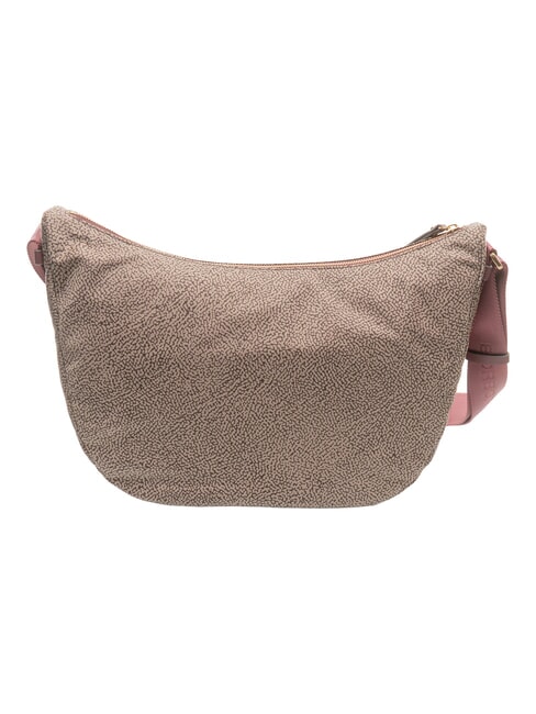 LUNA DOWNTOWN Sac bandouli&egrave;re ajustable naturel op/merlot - Sacs pour Femme